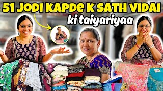 51 Jodi kapde k sath vidai ki taiyariyaa 🤩viralipatel vlog [upl. by Hsirt]