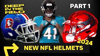 New NFL Helmets 2024 Rankings [upl. by Langer]