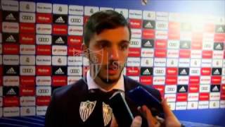 Declaraciones Sarabia Postpartido Real Madrid [upl. by Lambard]