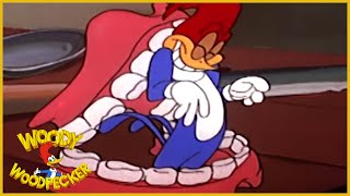 Woody Woodpecker  Woody the Giant Killer  Old Cartoons  Videos for Kids Remastered [upl. by Tania485]