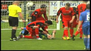 Ballinamallard United Vs Dungannon Swifts  11th of August 2012 HOME [upl. by Barkley]