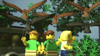 Birdemic Shock and Terror  the LEGO edition [upl. by Nelehyram860]