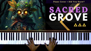 Zelda Twilight Princess  Sacred Grove Piano [upl. by Schulein]