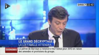 Vif Débat Tugdual Derville Manif Pour Tous et David Assouline PS  030214 22h33 ITELE [upl. by Nahc]