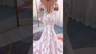 Lace lovers we got you  Cocomelody Wedding Shops [upl. by Akirdnahs655]