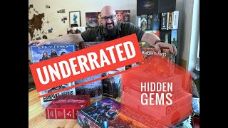 Top 10 underrated or hidden gems board games [upl. by Ellek886]