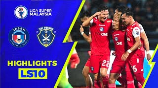 Sabah FC 21 Sri Pahang FC  Liga Super 2022 Highlights [upl. by Nodarse]