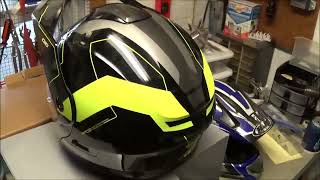 HJC C80 Dual Sport Helmet Unbox and review [upl. by Hedaza983]