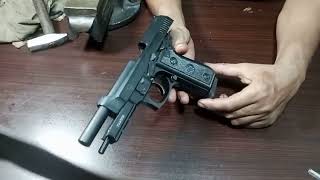 in this video M9 9mm Taurus pistol mepty problem solve [upl. by Urbano]