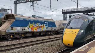 Freightliner Class 59 no 59205  Swindon 7B12 09102024 [upl. by Reece]