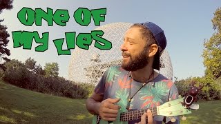 Green Day  One of My Lies acoustic ukulele cover [upl. by Anialad876]