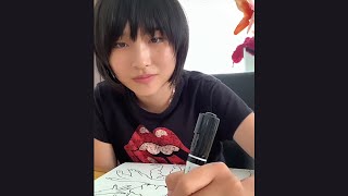 Drawing Session With Suzuka Instagram Live August 6th 2021 [upl. by Odlanyer466]