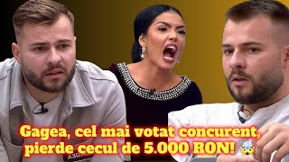 🚨 Controverse în Gala din 17 Noiembrie Gagea cel mai votat concurent pierde cecul de 5000 RON 🤯 [upl. by Terzas884]