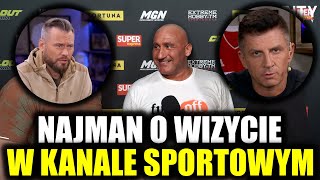 MARCIN NAJMAN O WIZYCIE W KANALE SPORTOWYM BORKU I STANOWSKIM [upl. by Vanden]