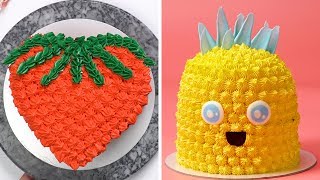 Everyones Favorite Fruitcake  10 Quick and Easy FruitCake Decorating Tutorials For Party [upl. by Vlada667]