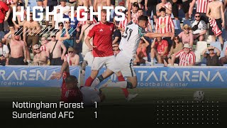 Highlights  Nottingham Forest 1  1 Sunderland AFC  PreSeason 202425 [upl. by Selinda866]