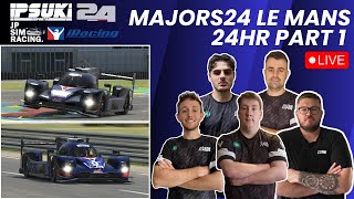 Majors24 Le Mans 24hr  iRacing  Part 1 [upl. by Zetana]