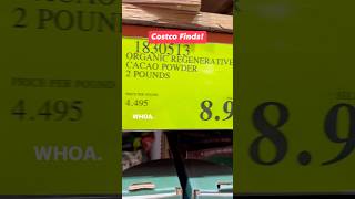 Volupta Regenerative Organic Cacao Powder at Costco  regenerativeorganic cacao cacaopowder yt [upl. by Arrotal64]