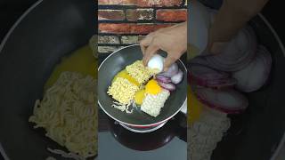 Korean style egg Maggi noodles recipe 😋 [upl. by Nevad]