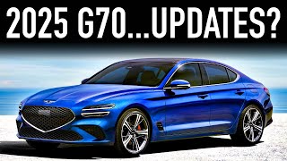 2025 Genesis G70 Still a Worthy Sports Sedan [upl. by Anallij139]