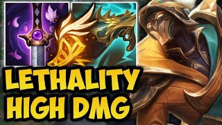 Jhin Lethality Build High Damage  Quadrakill  Wild Rift [upl. by Lawton]