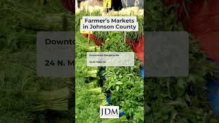 Johnson County 6 Farmers Markets [upl. by Treblih]