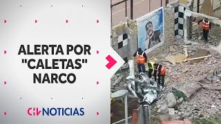 LAS quotCALETASquot NARCO Alerta por existencia de escondites de drogas y dinero en Santiago [upl. by Ahk]