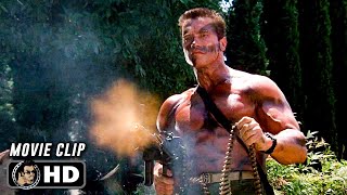 COMMANDO Clip  quotEpic Shootoutquot 1985 Arnold Schwarzenegger [upl. by Krissy]