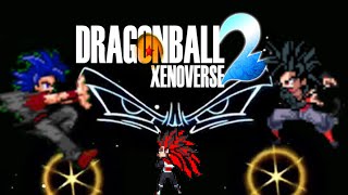 Xenoverse 2 Mods Evil Goku Pack 1 showcase [upl. by Yeldah]