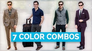 7 Best Clothing Color Combinations for Men  Color Matching Guide [upl. by Gombosi277]