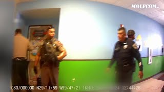 Uvalde officers in Robb Elementary School hallways Oct 8 2024 release [upl. by Aicela194]