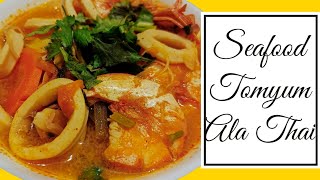 SEAFOOD TOMYUM ala THAI  Cara Saya My Style  Resipi Mudah amp Sedap Simple Recipe [upl. by Aileon]