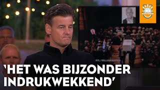 Wilfred over uitvaart Peter R de Vries ‘Het was bijzonder indrukwekkend’  DE ORANJEZOMER [upl. by Egas288]