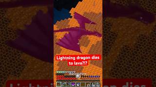 Lightning dragon vs lava minecraft gaming rlcraft rlcraftdregora rlcraftminecraft rlcraft2 [upl. by Urien665]