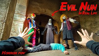 Serbian Lady Takes on Evil Nun in REAL LIFE Horror Showdown [upl. by Reuben]