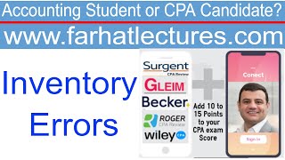 Inventory Errors Explained With Example [upl. by Anitserp168]