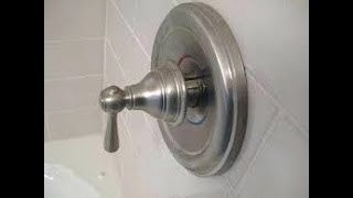 How to adjust the temperature on a Moen shower valve [upl. by Eenwahs234]