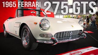 1965 Ferrari 275 GTS Steve Matchett Review  Mecum Monterey 2023 [upl. by Tanner]