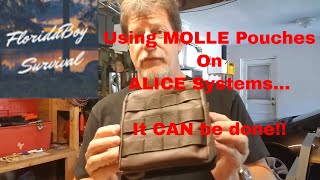 Tactical Gear Tips  Using MOLLE pouches on ALICE systems [upl. by Rob914]