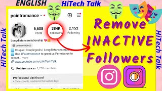 How to remove Inactive followers in Instagram  How to Remove Ghost followers in Instagram [upl. by Strain]