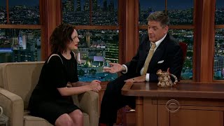 Late Late Show with Craig Ferguson 552014 Elisabeth Moss Tom Felton [upl. by Grory]