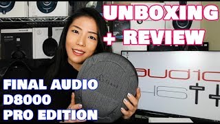 Final Audio D8000 Pro Edition Headphones Review  Unboxing [upl. by Clifton]