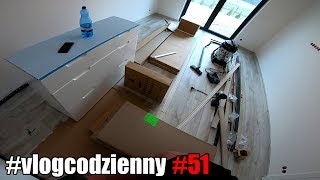 vlogcodzienny 51  Pierwszy zasyp Mecalakiem Wykończenie paneli [upl. by Maritsa]