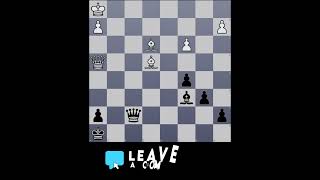 Daily Chess Puzzle  Easy One chess chesspuzzle checkmate chesstactics [upl. by Schnur]