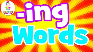 The ING Words  Read ING Words for Children Word Family Series [upl. by Riobard]