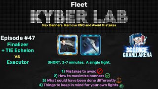 Kyber Lab 47  Fleet  Finalizer Echelon vs Executor  GAC Fight Review [upl. by Eiramana361]