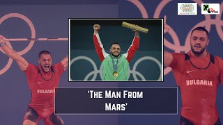 Bulgarian weightlifter Karlos Nasar becomes the lightest man to lift 400kg  Paris Olympics 2024 [upl. by Mylor]