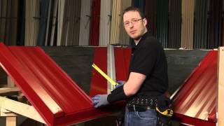 How to Install Valley Panel ABC SL16® Metal Roofing System [upl. by Matthew715]