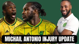 Good News Reggae Boy Michail Antonio Injury Update [upl. by Llewxam]