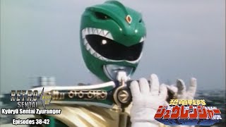 Retro Sentai WrapUp  Burai Dies Kyōryū Sentai Zyuranger Episodes 3842 [upl. by Alih636]